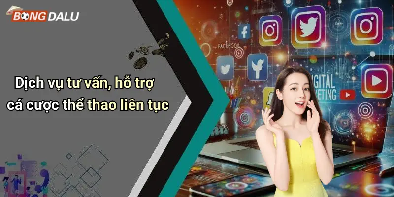 Dịch vụ tư vấn, hỗ trợ cá cược thể thao liên tục