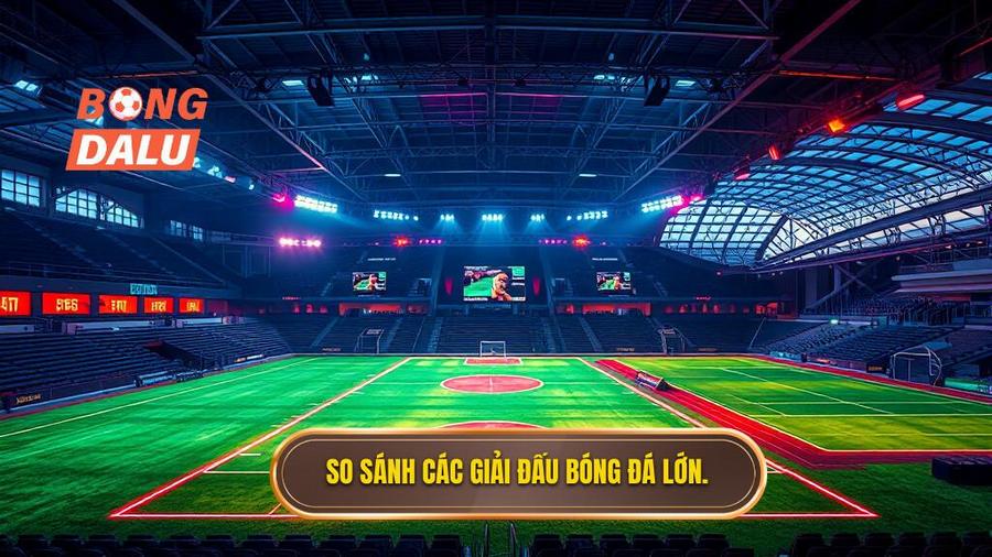 3. So sánh các giải đấu bóng đá lớn.