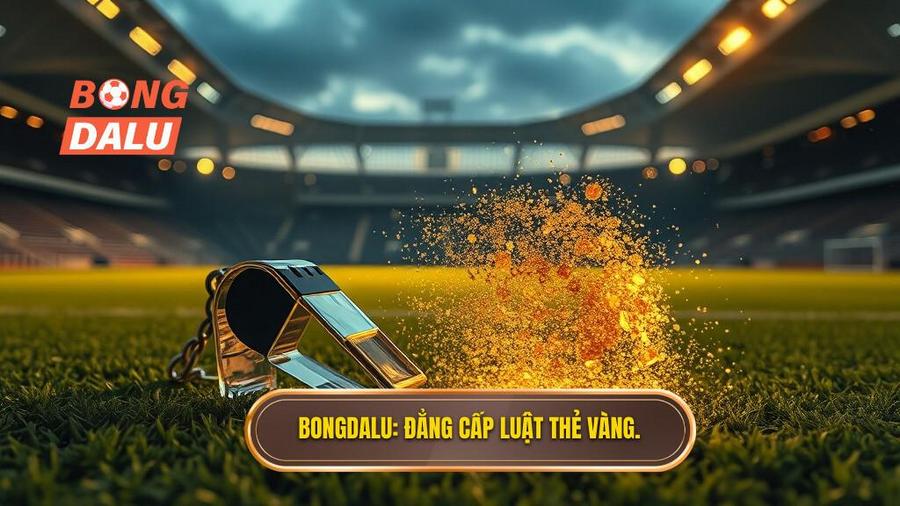 BONGDALU_ Đẳng cấp luật thẻ vàng.