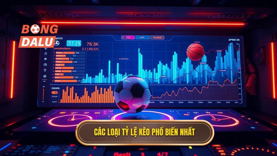 2. Các loại tỷ lệ kèo trực tuyến phổ biến nhất hiện nay