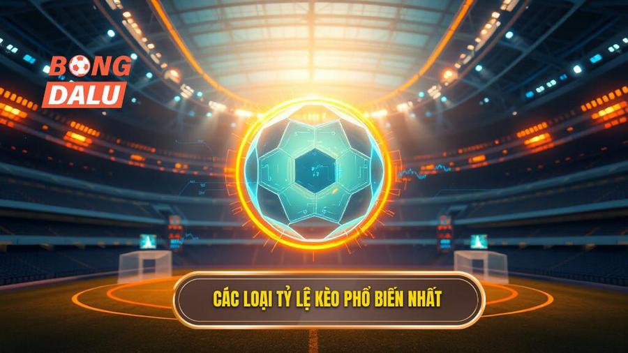 Các loại tỷ lệ kèo tối nay phổ biến nhất hiện nay