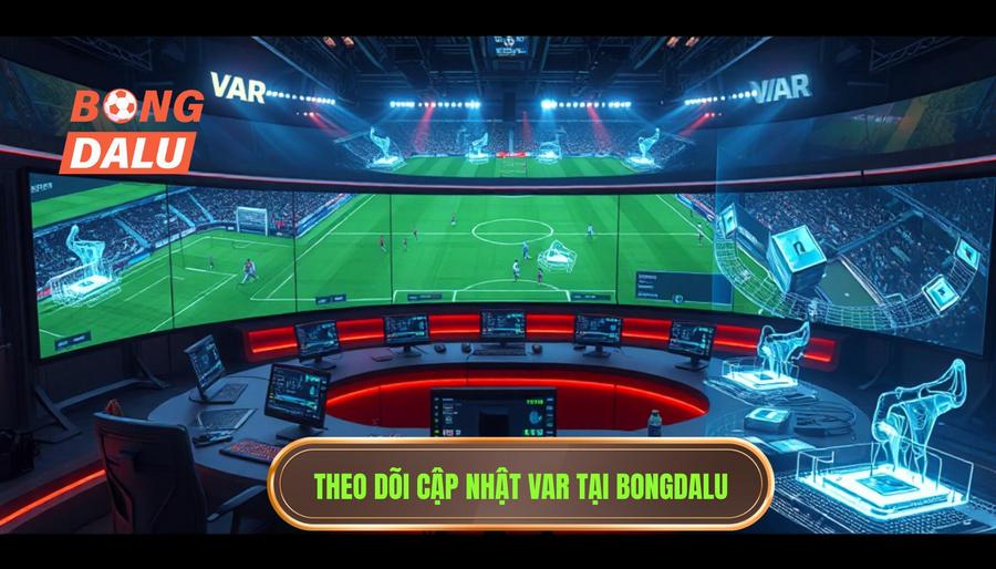 Cách theo dõi cập nhật VAR trận đấu nhanh nhất tại BONGDALU